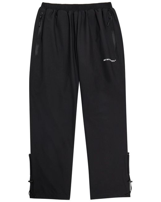 MKI Miyuki-Zoku Blue Mki V3 Logo Shell Track Pants for men