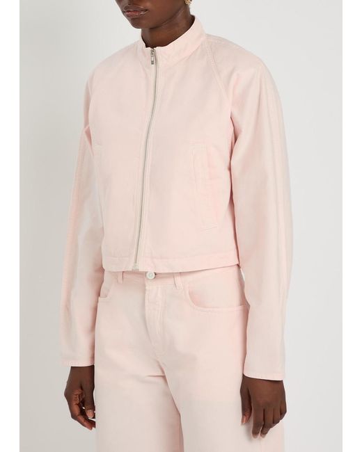 Alaïa Pink Denim Jacket