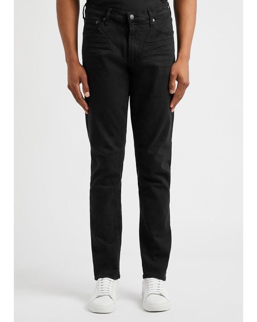 Citizens of Humanity Black London Slim-leg Jeans, Jeans, Spandex for men