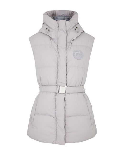 Canada Goose Gray Rayla Quilted Shell Gilet