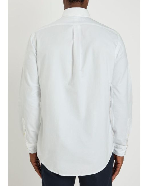 Polo Ralph Lauren White Oxford Cotton Shirt for men