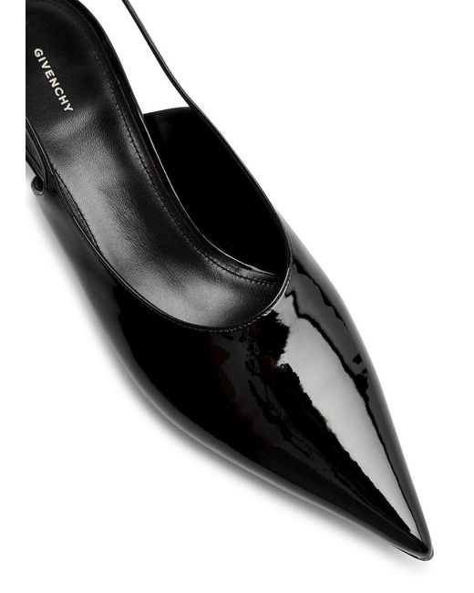 Givenchy Black 45 Patent Leather Pumps