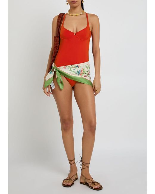 Lido Red Ottantatre Swimsuit