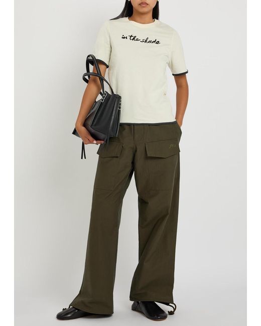 J.W. Anderson Green Parachute Track Pants