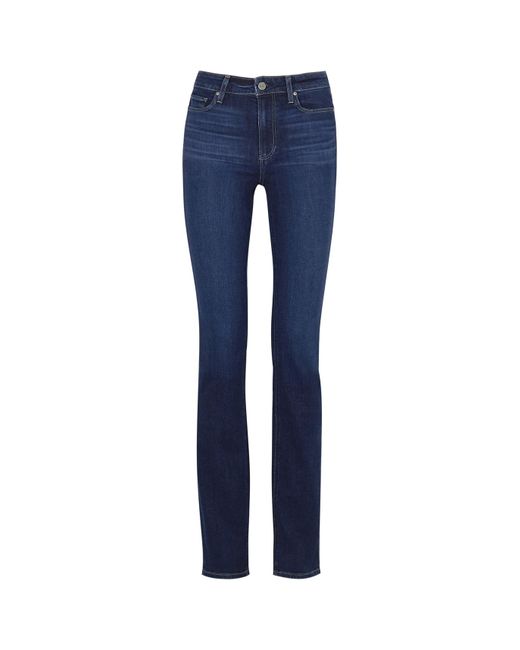 PAIGE Blue Hoxton Transcend Slim-Leg Jeans