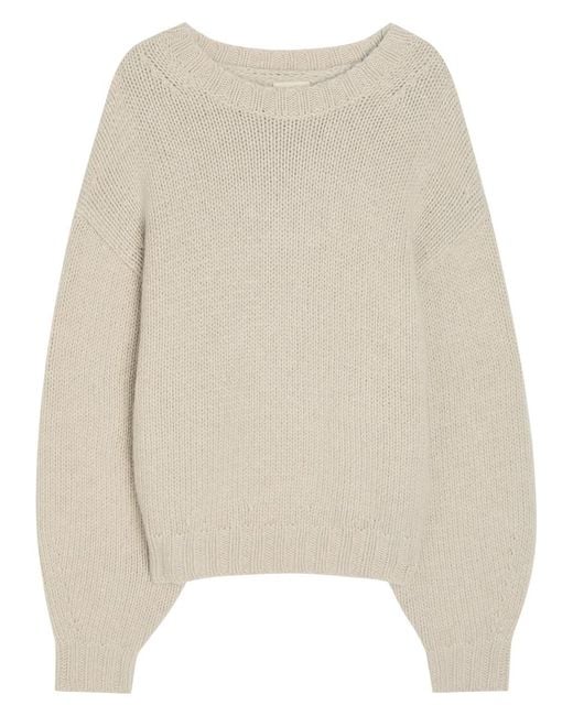 Khaite Natural Gemma Cashmere Jumper