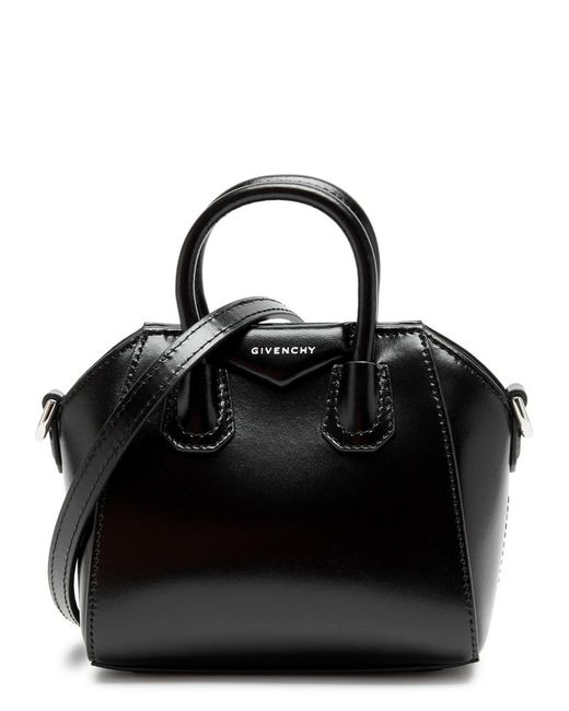 Givenchy Black Antigona Micro Leather Cross-body Bag