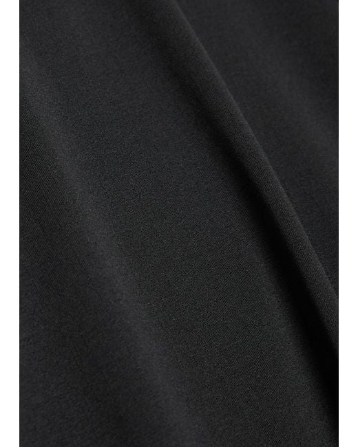 Y-3 Black Logo-Appliquéd Jersey Running T-Shirt for men