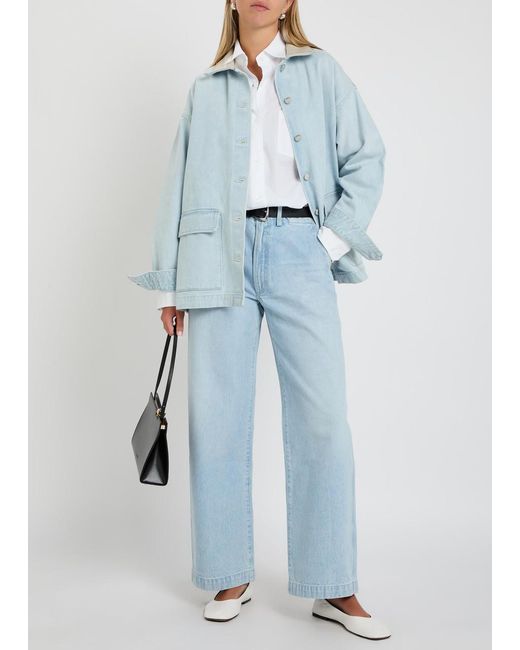 Agolde White X Maria Mcmanus Cotton-Poplin Shirt