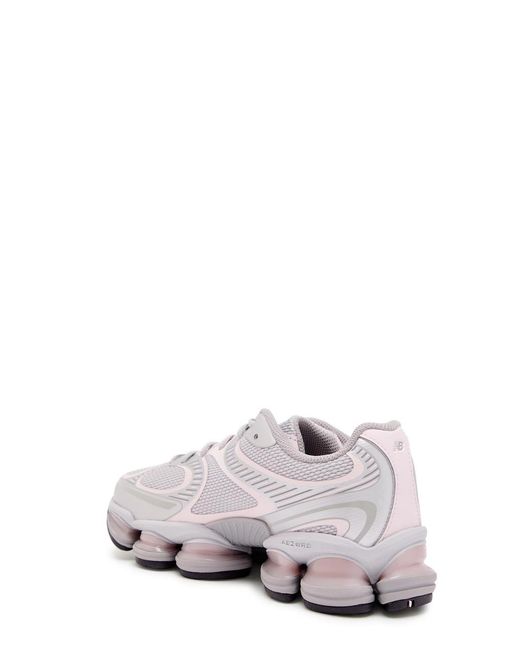 New Balance White Abzorb 2000 Printed Mesh Sneakers