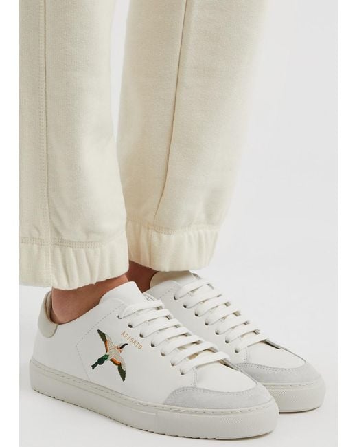 Axel Arigato White Clean 90 Leather Sneakers