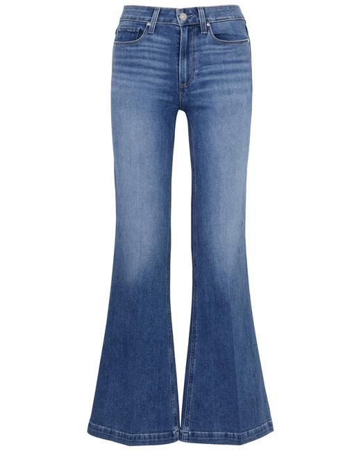 PAIGE Blue Genevieve Flared Jeans