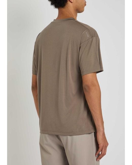 Satisfy Gray Auralite Logo Jersey T-Shirt for men