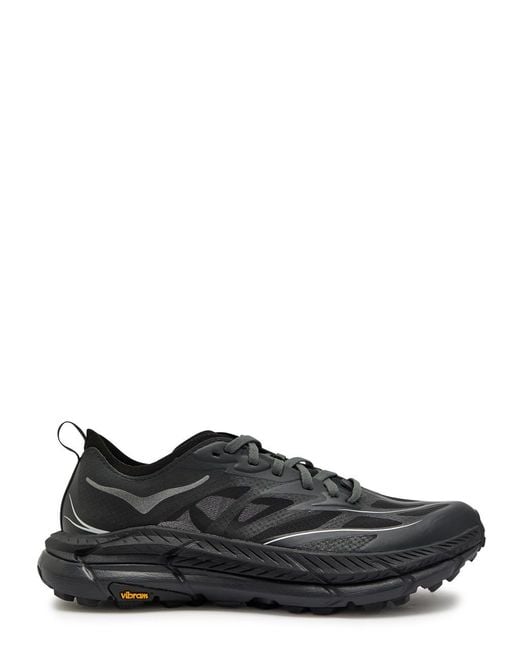 Hoka One One Black Mafate Speed 4 Lite Mesh Sneakers