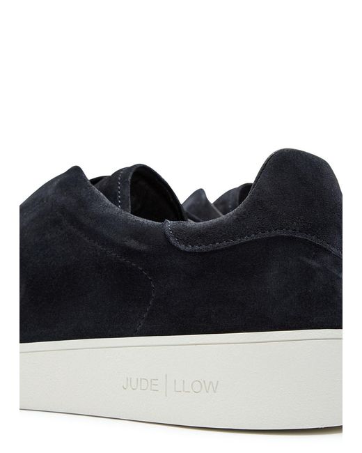 Jude Llow Black Luca Suede Sneakers for men