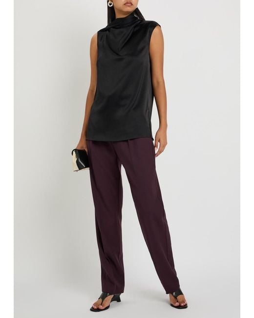 Roksanda Purple Ragosta Wool Trousers