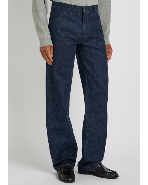 Calvin Klein Blue Straight-Leg Jeans for men