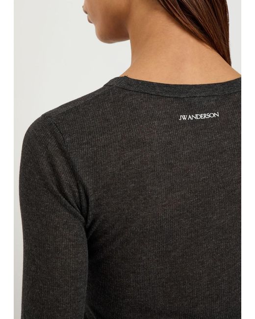 J.W. Anderson Black Modal Top
