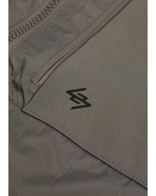Represent Gray Padded Nylon Jacket for men