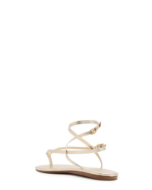 Ancient Greek Sandals White Kallisti Leather Sandals