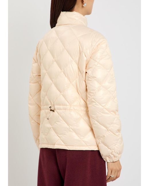 Moncler Natural Lavaret Quilted Nylon Jacket