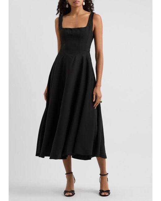 Odd Muse Black The Ultimate Muse Jersey Midi Dress