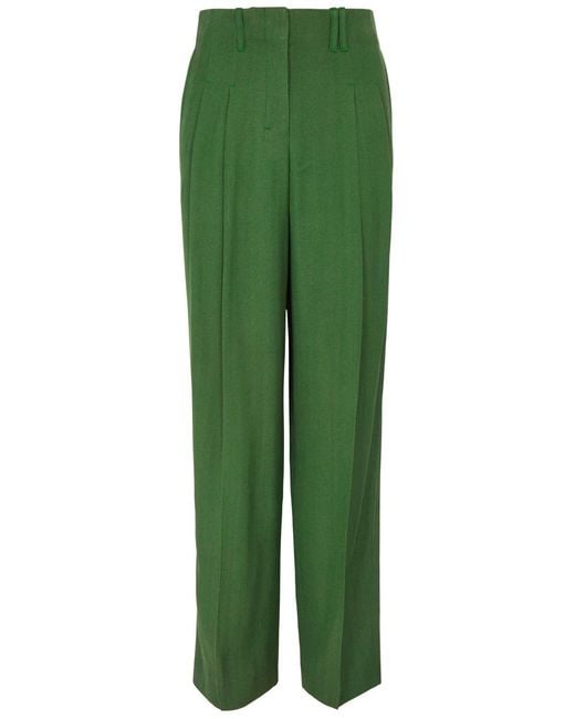 Jacquemus Green Le Pantalon Titolo Straight-Leg Trousers