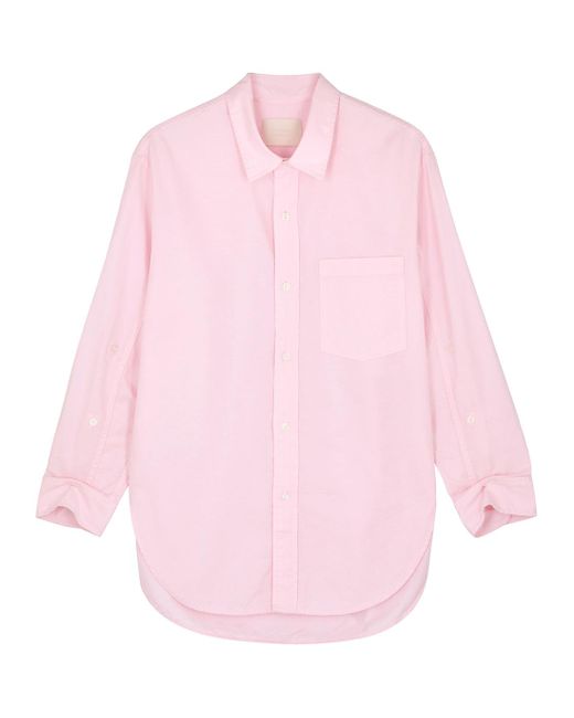 Citizens of Humanity Kayla Light Pink Cotton Shirt | Lyst