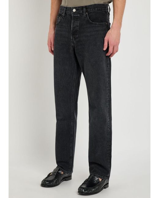 FRAME Blue The Straight-Leg Denim Jeans for men