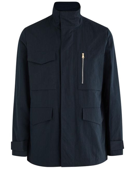 Paul Smith Field Nylon Jacket in Blue for Men | Lyst UK