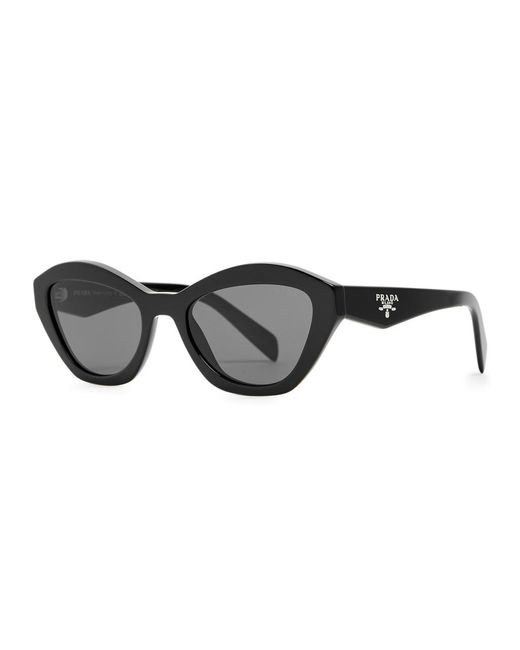 Prada Black Cat-eye Sunglasses