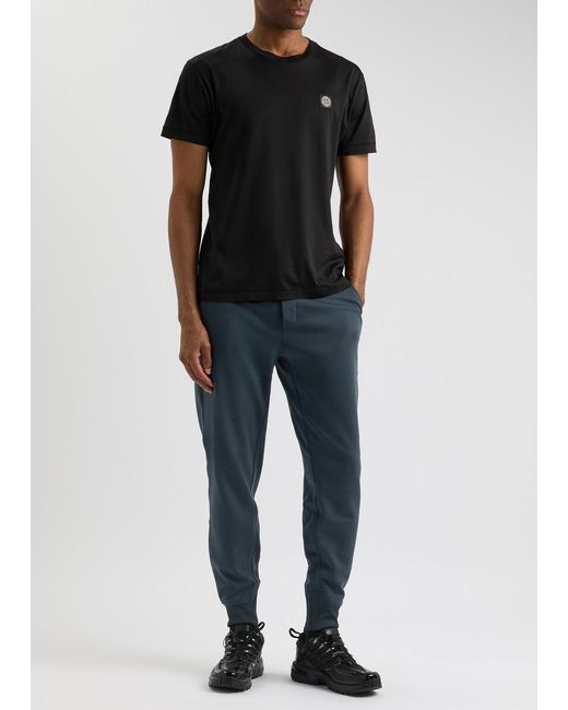 On Shoes Blue Stretch-Jersey Sweatpants for men