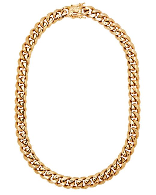 Fallon Metallic Ruth -plated Chain Necklace