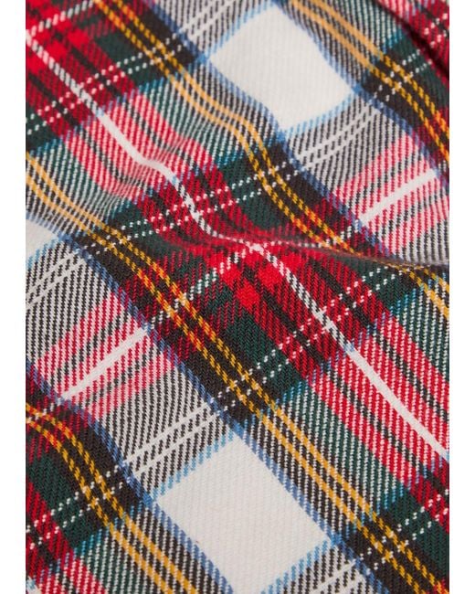 Polo Ralph Lauren Red Plaid Cotton Shirt