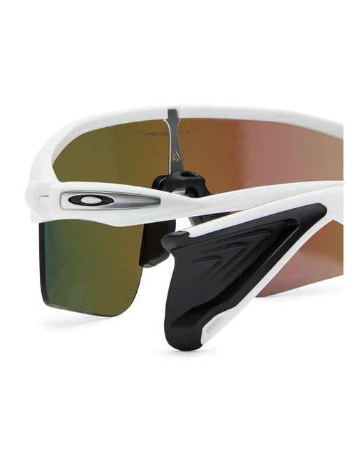 Oakley Blue Stunt Devil Wrap-Around Sunglasses for men