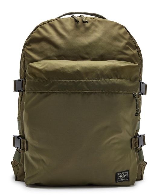 Porter-Yoshida and Co Green Force Daypack Nylon Backpack for men