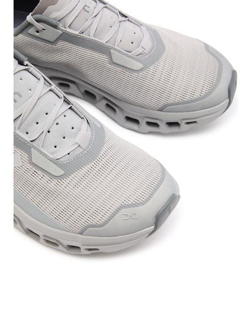On Shoes White Cloudmster Void Mesh Sneakers for men