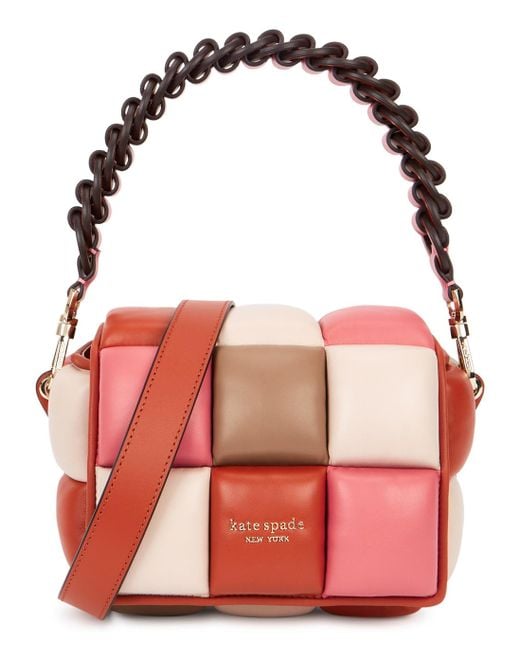 Kate Spade Multicolor Rubix Padded Leather Cross-body Bag