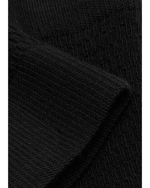Wolford Black 100 Denier Knee-high Wool-blend Socks