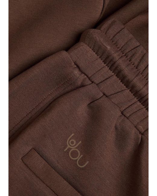 Now You Live Brown Uppingham Jersey Sweatpants