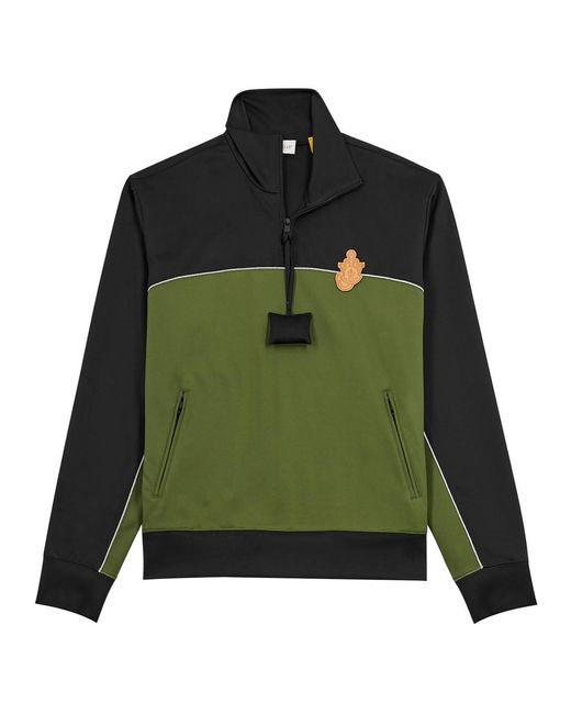 Moncler Genius Green 1 Moncler Jw Anderson Stretch-jersey Sweatshirt for men
