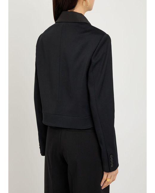 Boxy Crepe Jacket