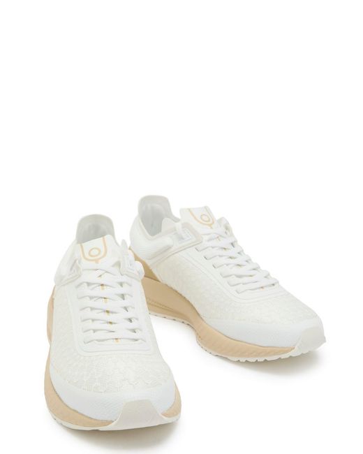 Now You Live White Yp 305 Performance Mesh Sneakers