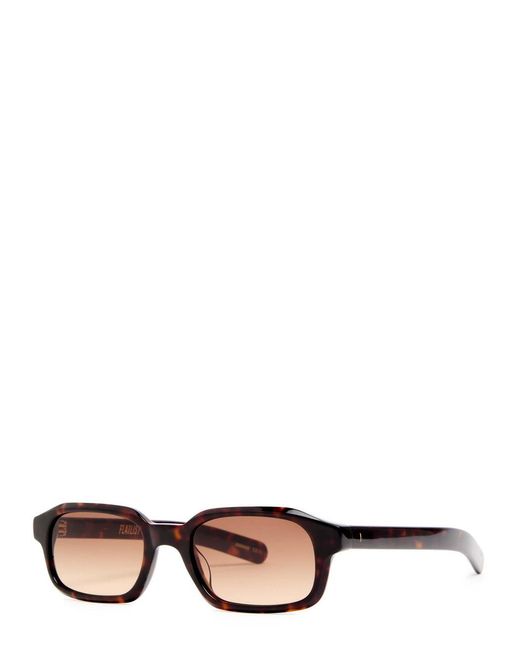 FLATLIST EYEWEAR Multicolor Hanky Rectangle-Frame Sunglasses for men