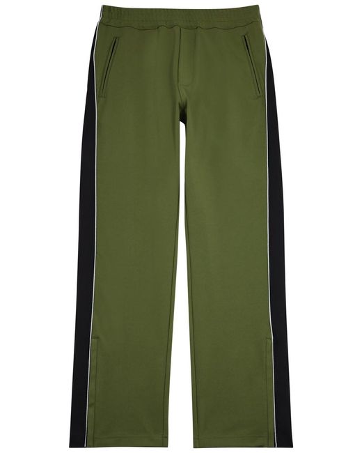 Moncler Genius Green 1 Moncler Jw Anderson Stretch-jersey Sweatpants for men