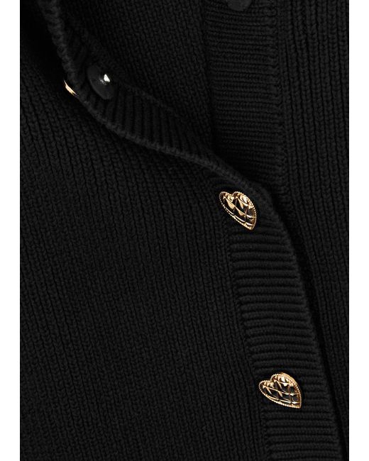 Olivia Rubin Black Billie Knitted Cardigan