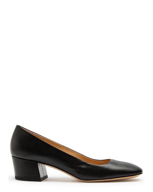 Gabriela Hearst Brown Agathe 40 Leather Pumps