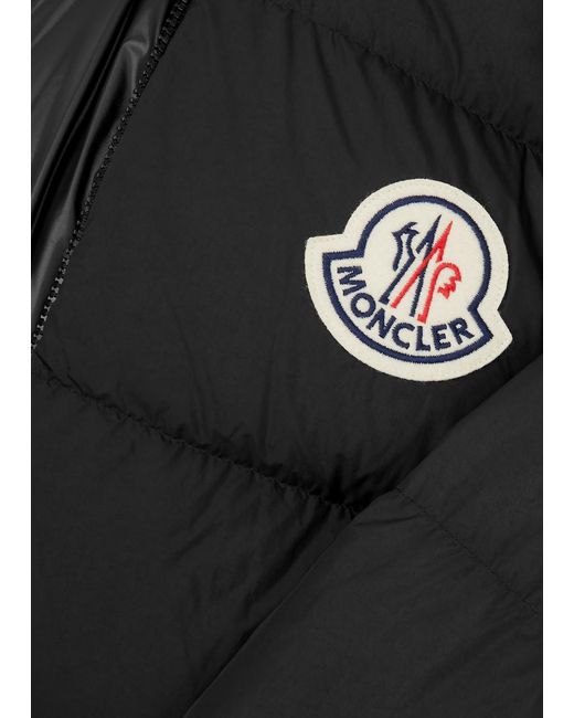 Moncler Black Citala Quilted Shell Jacket for men
