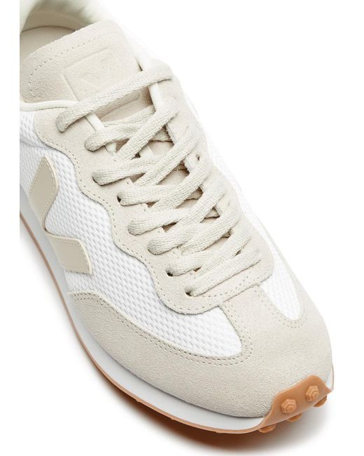 Veja White Rio Branco Panelled Mesh Sneakers
