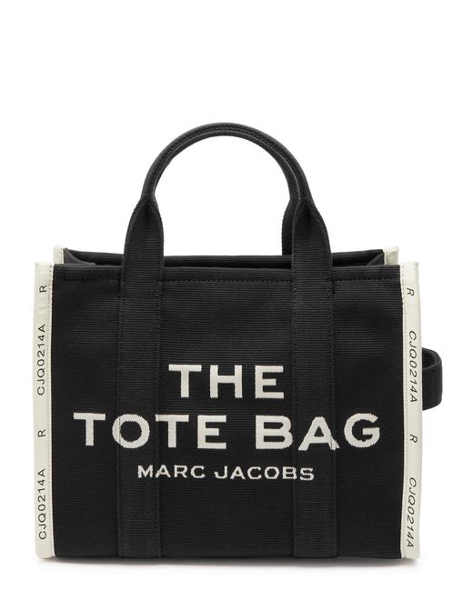 Marc Jacobs Black The Tote Medium Canvas Tote